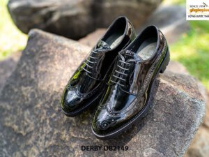 Giày da nam bóng loáng Derby DB2149 001