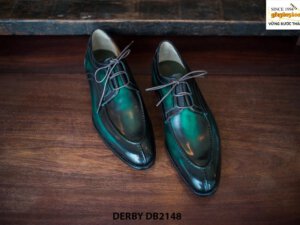 Giày da nam màu xanh lá Derby DB2148 001