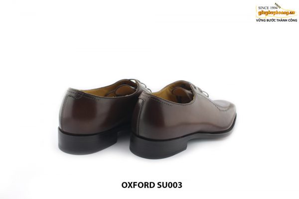 Giày da nam cao cấp 1 miếng da Oxford Wholecut SU003 008