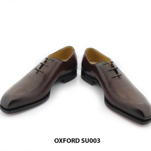 Giày da nam cao cấp 1 miếng da Oxford Wholecut SU003 007