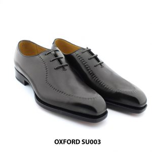 Giày da nam cao cấp 1 miếng da Oxford Wholecut SU003 002
