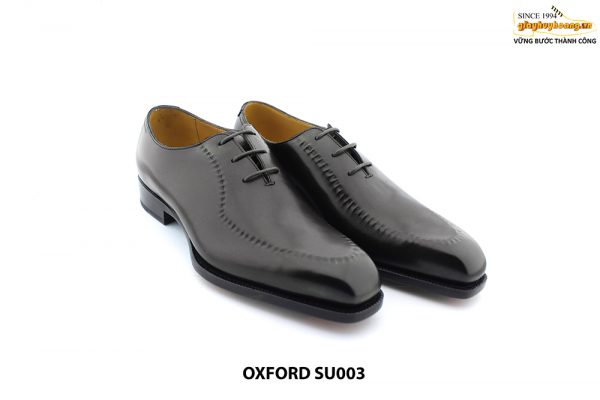 Giày da nam cao cấp 1 miếng da Oxford Wholecut SU003 002
