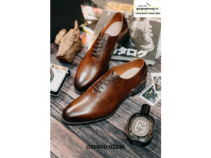 Giày da nam cao cấp Oxford Wholecut O2248 003