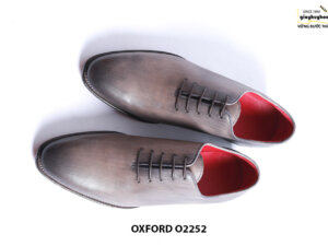 Giày da nam đánh màu Oxford O2252 002