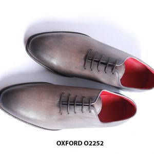 Giày da nam đánh màu Oxford O2252 002