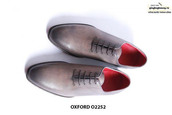 Giày da nam đánh màu Oxford O2252 002