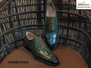 Giày tây nam đục lỗ Wingtips Oxford O2254 001