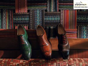 Giày tây nam đục lỗ Wingtips Oxford O2254 004