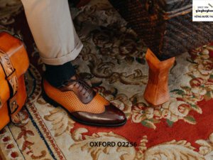 Giày tây nam phối màu Oxford O2256 001