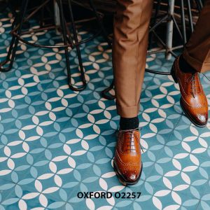 Giày tây nam cao cấp handmade Oxford O2257 006