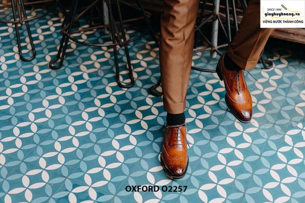 Giày tây nam cao cấp handmade Oxford O2257 006