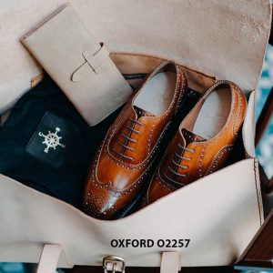 Giày tây nam cao cấp handmade Oxford O2257 004