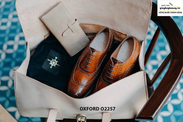 Giày tây nam cao cấp handmade Oxford O2257 004