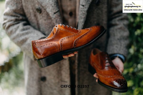 Giày tây nam cao cấp handmade Oxford O2257 003