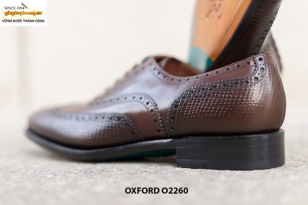 Giày da nam hàng hiệu wingtips Oxford O2260 004