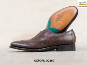 Giày da nam hàng hiệu wingtips Oxford O2260 003