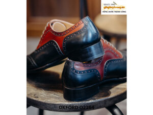 Giày da nam wingtips đặc biệt Oxford O2264 004