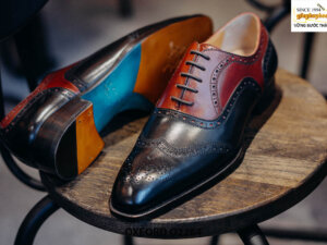 Giày da nam wingtips đặc biệt Oxford O2264 003