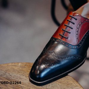 Giày da nam wingtips đặc biệt Oxford O2264 002
