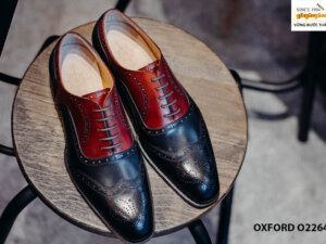 Giày da nam wingtips đặc biệt Oxford O2264 001