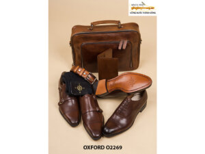 Giày da nam chính hãng hàng hiệu Oxford O2269 002