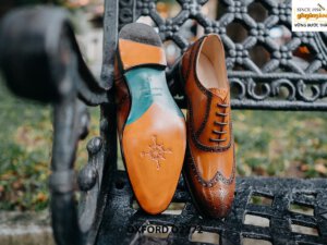 Giày da nam cao cấp màu bò Oxford O2272 005