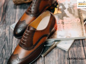 Giày da nam thủ công oxford O2279 002