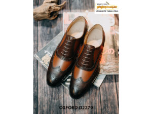 Giày da nam thủ công oxford O2279 001