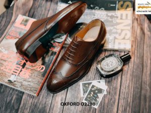 Giày da nam made in vietnam oxford O2280 004