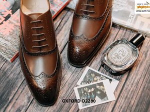 Giày da nam made in vietnam oxford O2280 001