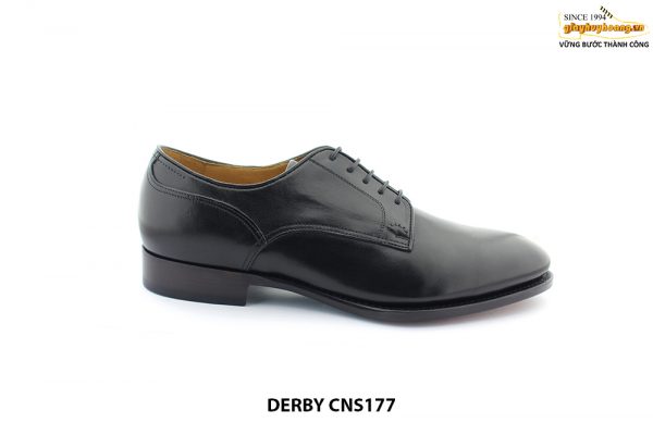 Giày da nam mũi trơn cao cấp Derby CNS177 001