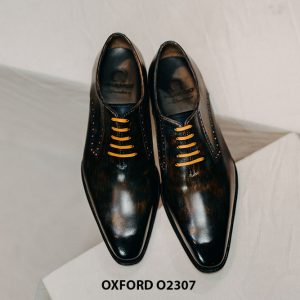 Giày da nam đi làm Oxford O2307 001