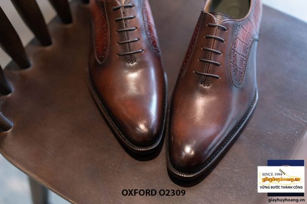 Giày da nam công sở văn phòng Oxford O2309 002
