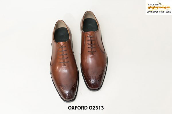 Giày tây nam thủ công Oxford O2313 001