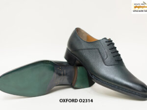 Giày tây nam da bò hột Oxford O2314 004