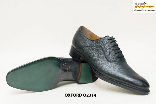 Giày tây nam da bò hột Oxford O2314 004