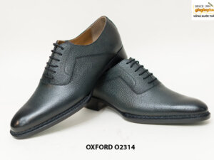 Giày tây nam da bò hột Oxford O2314 003