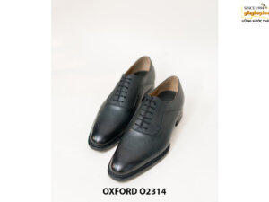 Giày tây nam da bò hột Oxford O2314 002