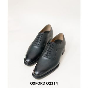 Giày tây nam da bò hột Oxford O2314 002