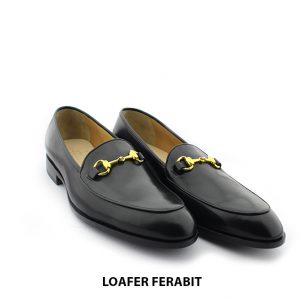 [Outlet size 40+41] Giày lười nam kiểu khoá Loafer FERABIT 005