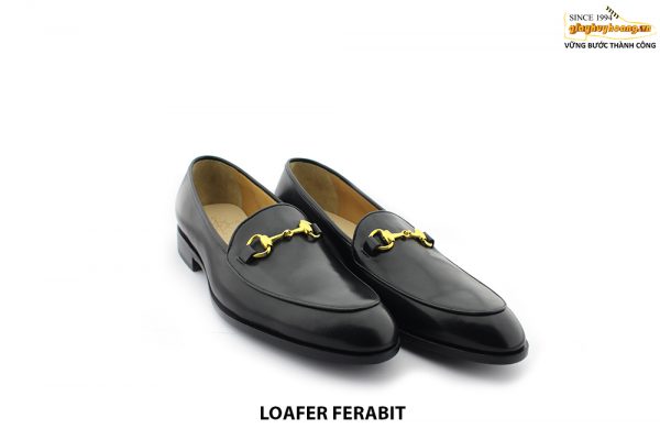 [Outlet size 40+41] Giày lười nam kiểu khoá Loafer FERABIT 005