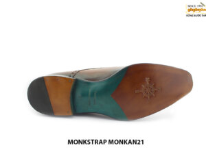 Giày da nam 2 khoá monkstrap MONKAN21 008