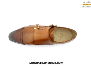 Giày da nam 2 khoá monkstrap MONKAN21 002