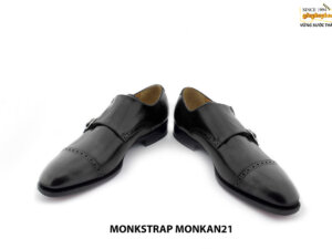Giày da nam 2 khoá monkstrap MONKAN21 008