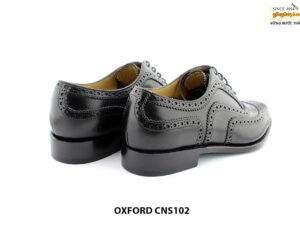 Giày da nam đục lỗ Wingtips Oxford CNS102 005