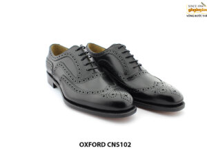 Giày da nam đục lỗ Wingtips Oxford CNS102 003