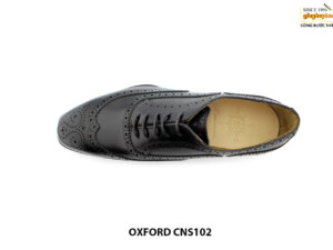 Giày da nam đục lỗ Wingtips Oxford CNS102 002