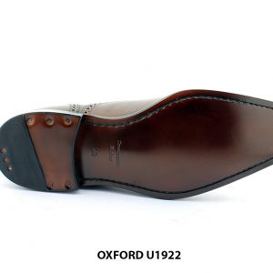 Giày tây nam hiện đại Oxford captoe brogues U1922 008