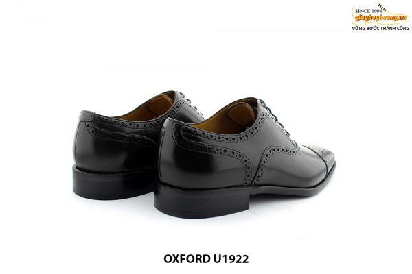 Giày tây nam hiện đại Oxford captoe brogues U1922 007