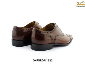 Giày tây nam hiện đại Oxford captoe brogues U1922 006